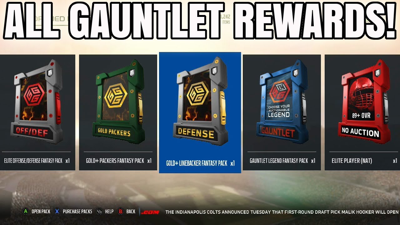 INSANE REWARDS! ALL FINAL GAUNTLET EXPANSION REWARDS! | MADDEN 18 ULTIMATE TEAM
