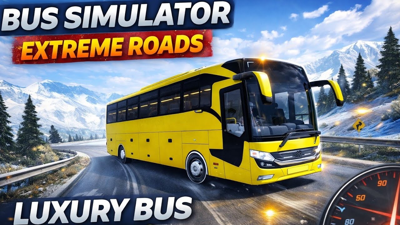 Bus Simulator Extreme Roads Gameplay | Luxury bus Driving | Android
