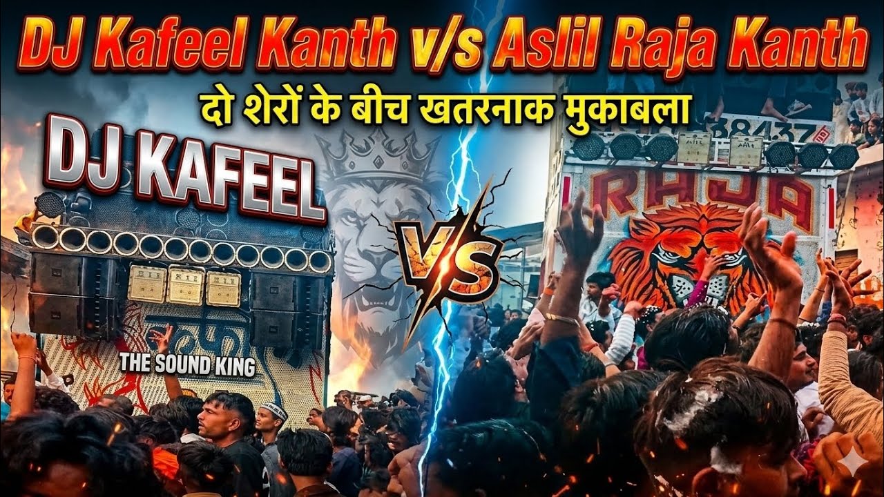 DJ Kafeel V/S Asali Raja ​🦁 गली-गली में गूंज! जब टकराए DJ Kafeel और Aslil Raja Kanth! 💥