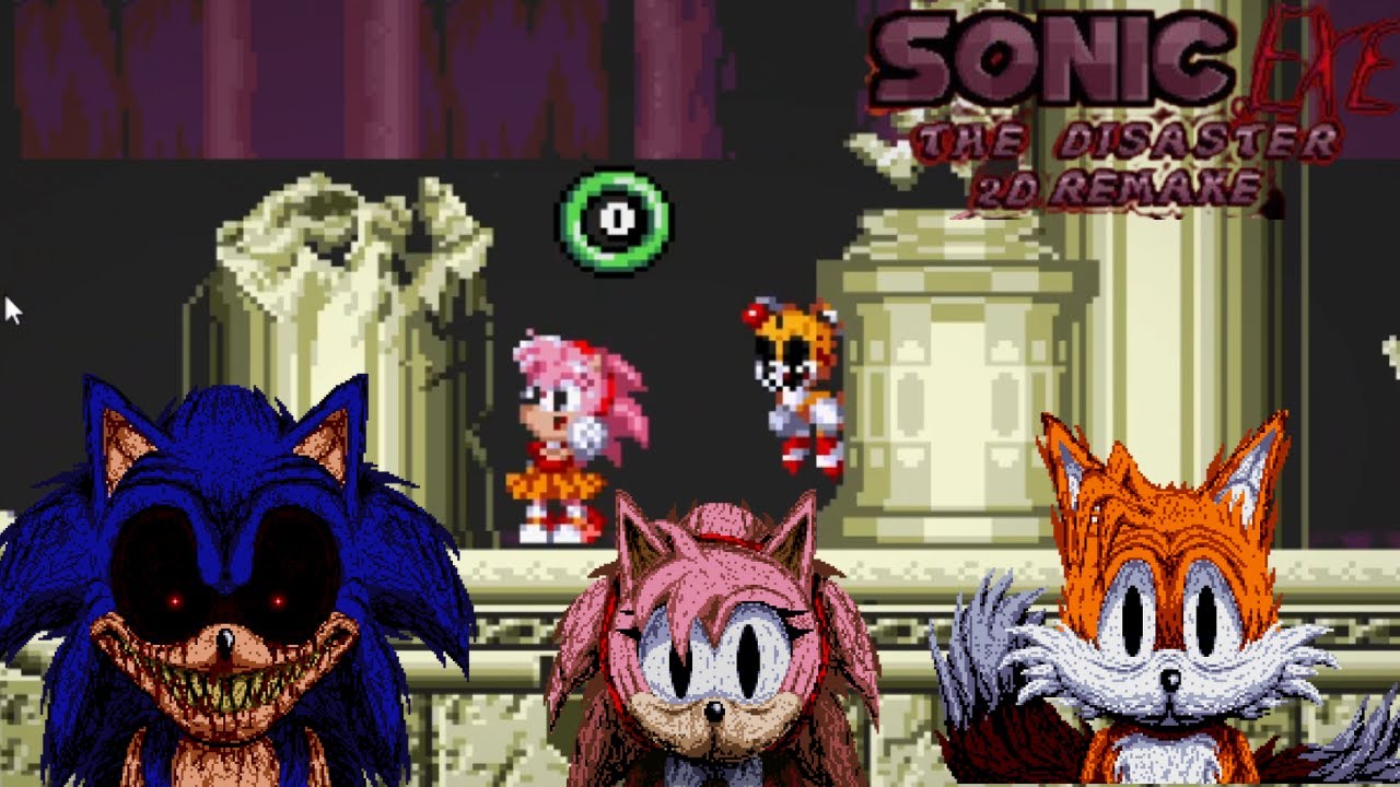 Sonic.exe The Disaster 2D remake Call Of The Void V1101