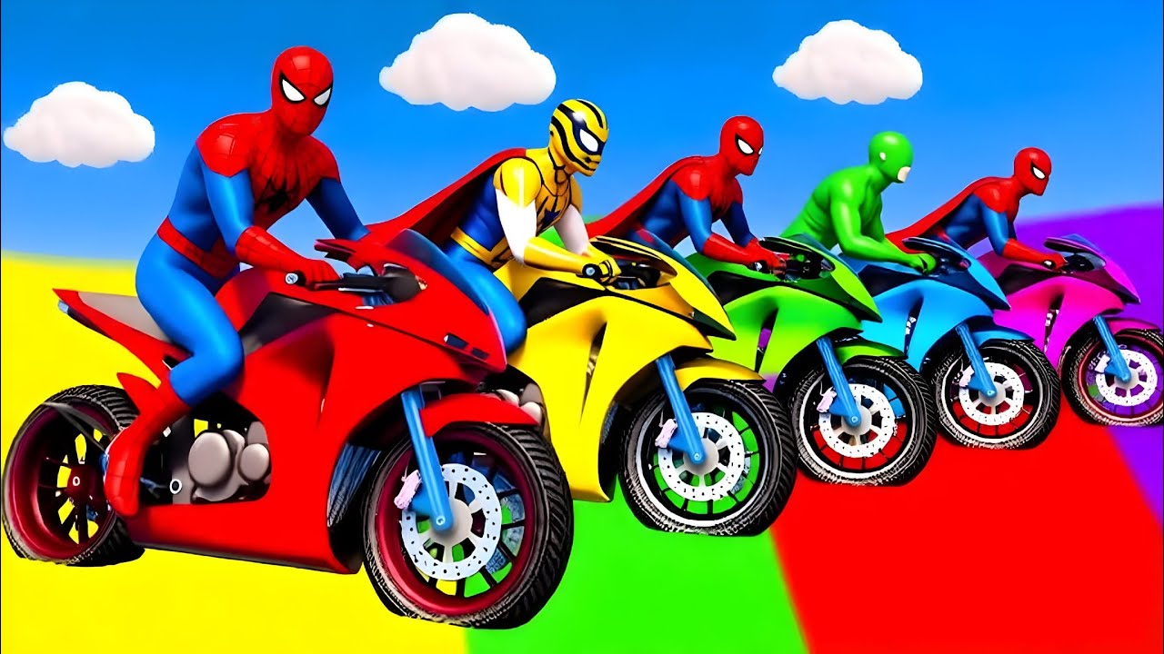 الرجل العنكبوت انقاذ باتمان Spider-Man Rescue batman vs iron man vs venom funny Game GTA 5 superhero