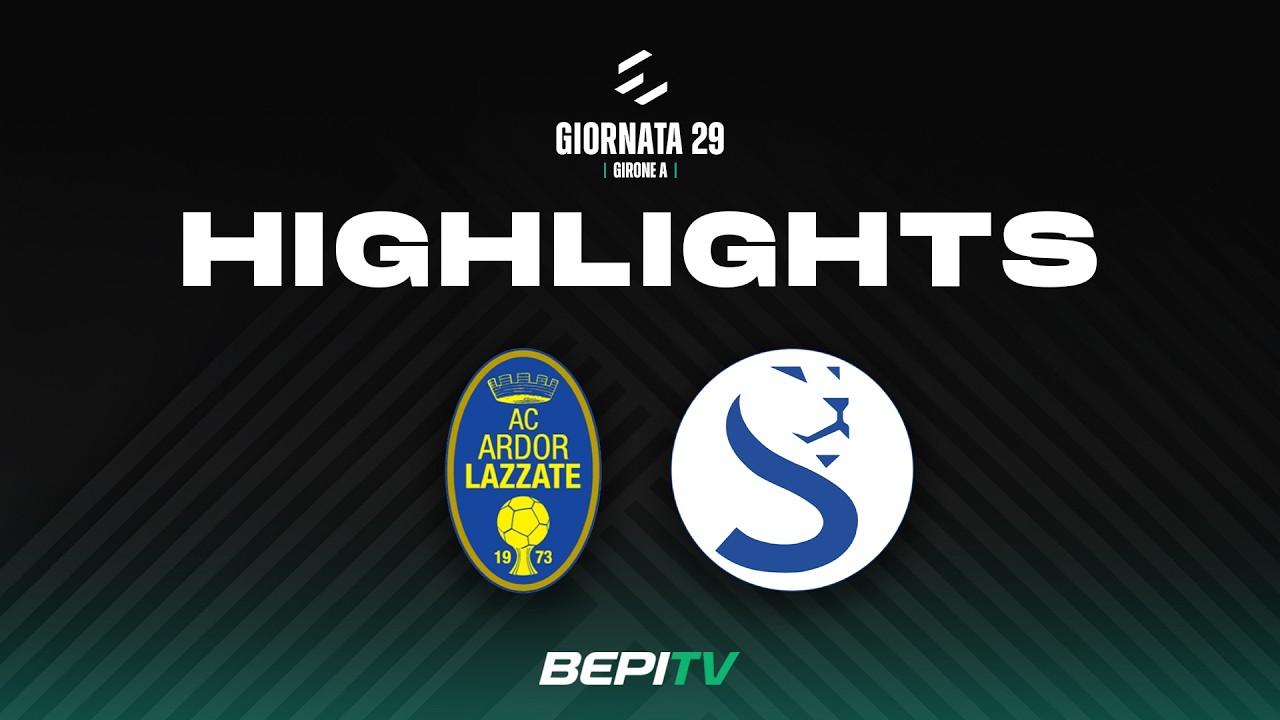 HIGHLIGHTS | Lazzate-Sedriano 4-1 | GIORNATA 29