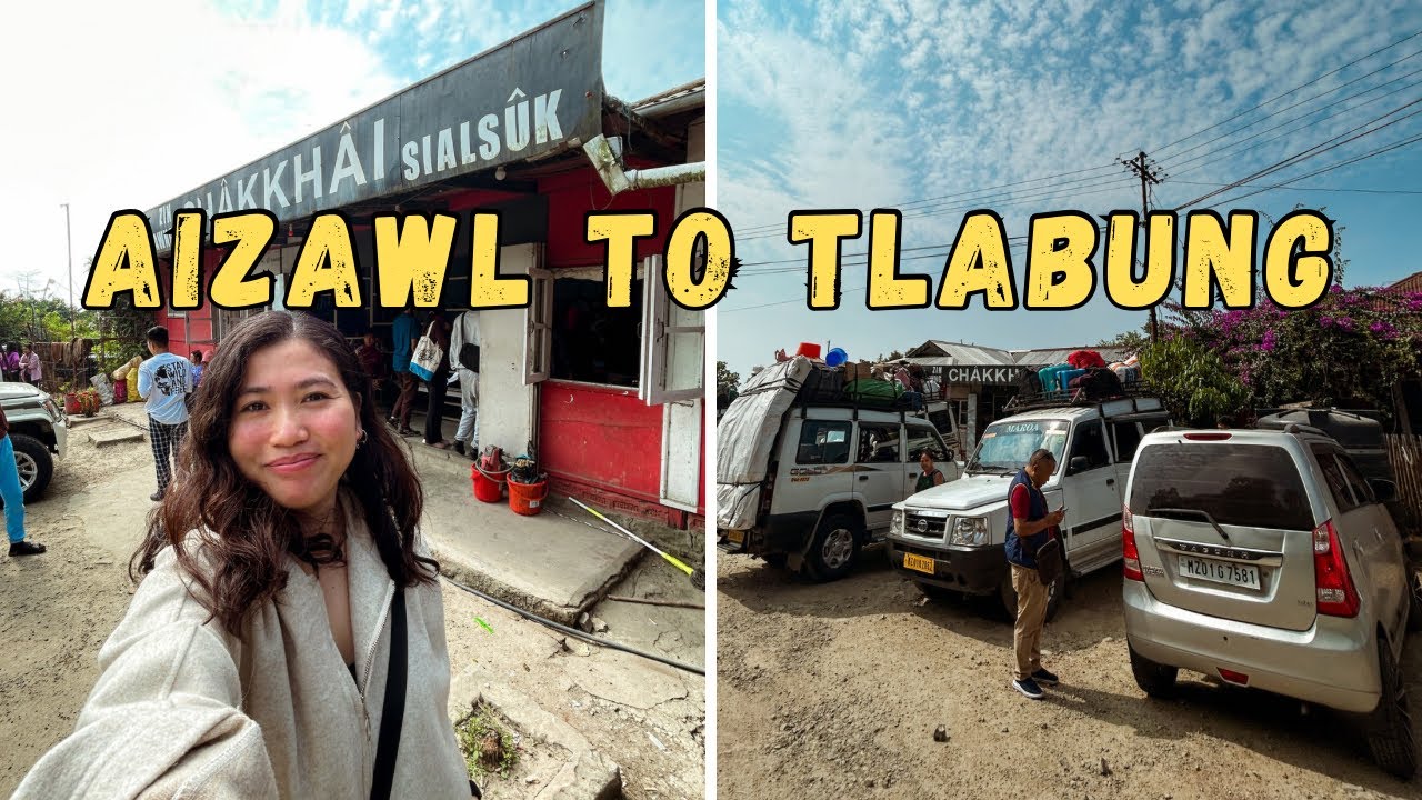 How Locals Travel in Mizoram | Aizawl to Demagiri 🚕