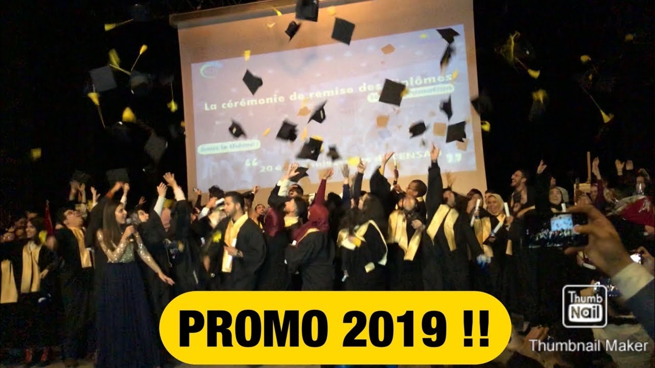 VLOG 7 : Cérémonie de remise des diplômes ENSA OUJDA 2019 | حفل تخرج طلبة مهندسين