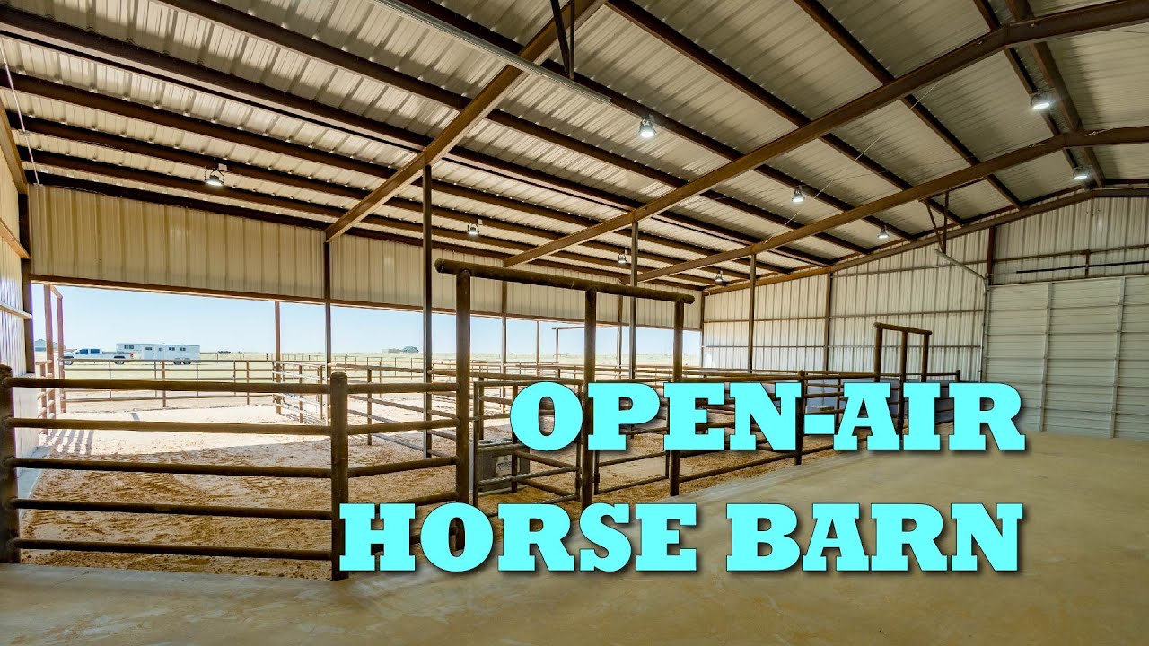 Custom Horse Barn - Canyon, TX