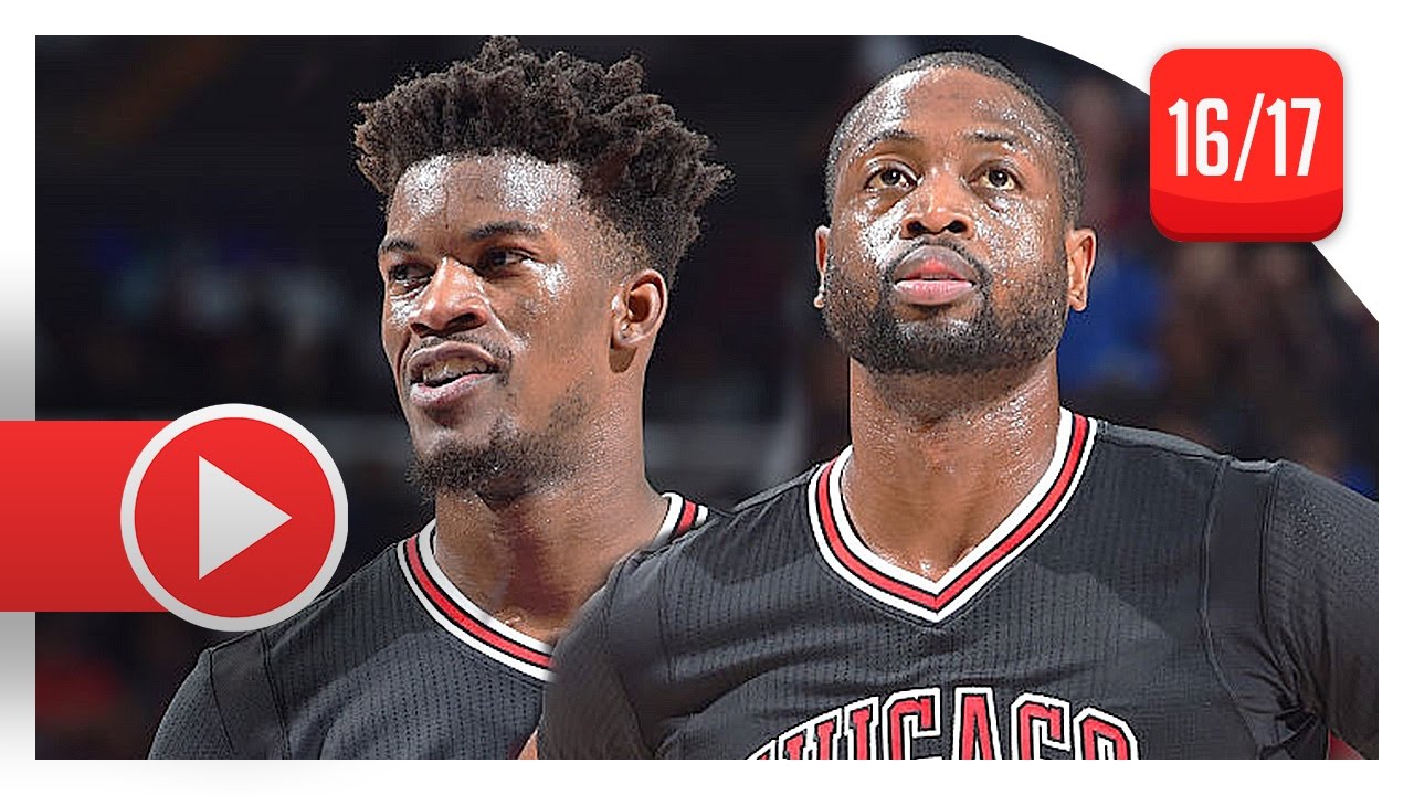 Dwyane Wade & Jimmy Butler Full Highlights vs Sixers (2016.11.25) - 26 Pts Each, FREE CHEESE!