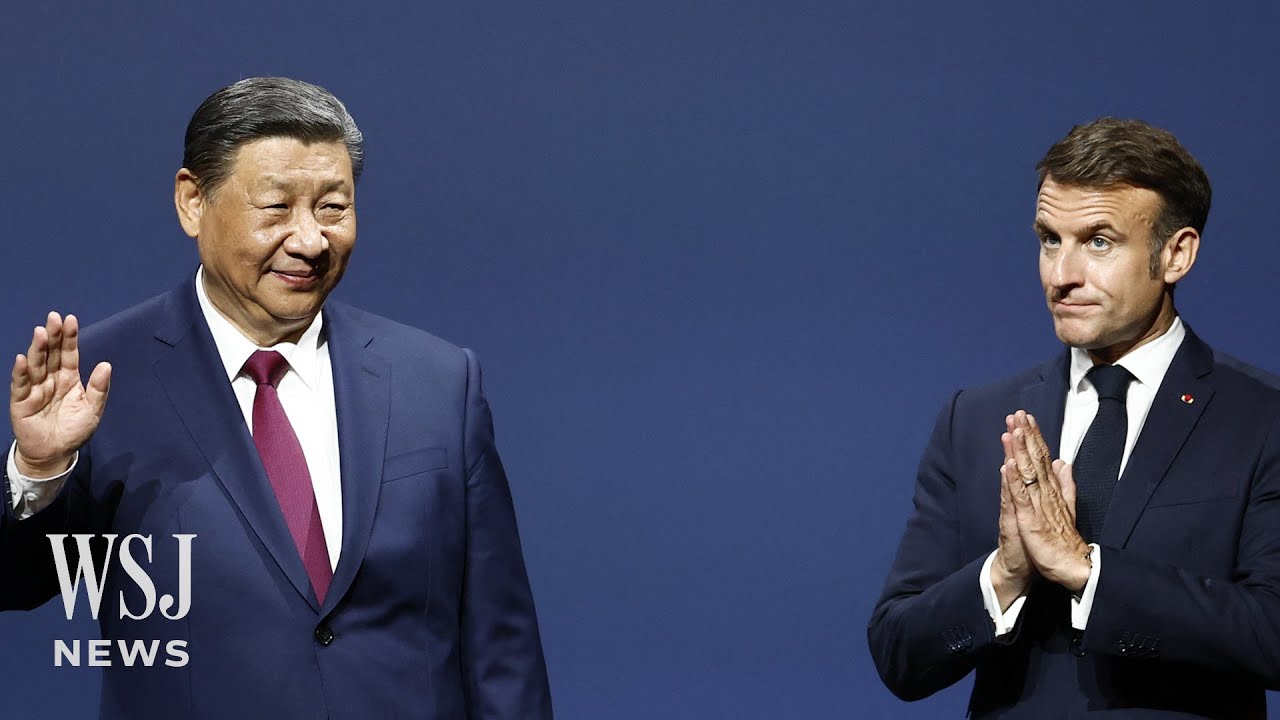 China’s Xi Meets Macron in First Europe Visit in Nearly Five Years | WSJ News