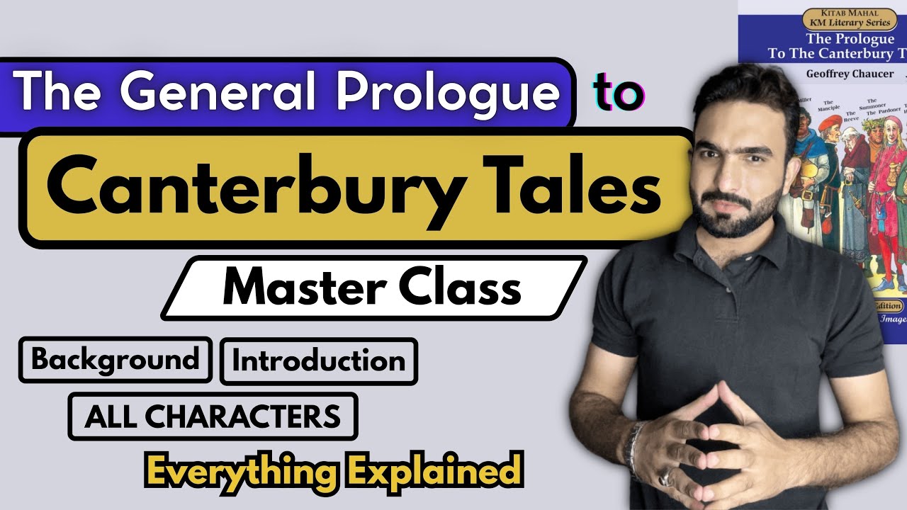 The Prologue to Canterbury Tales, by Chaucer | Complete Master Class [Urdu-Hindi] | Learn O'clock.