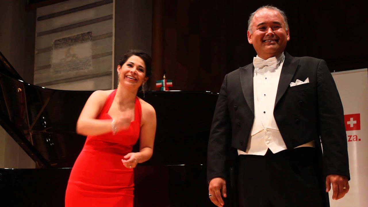Rebeca Olvera y Javier Camarena - Cielito Lindo - Angel Rodriguez piano