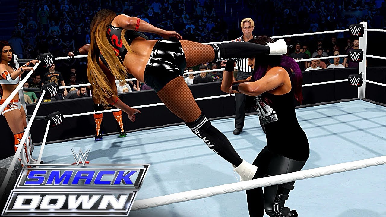 Команда Беллы против команды B.A.D.: SmackDown, 1 октября 2015 г. | WWE 2K25