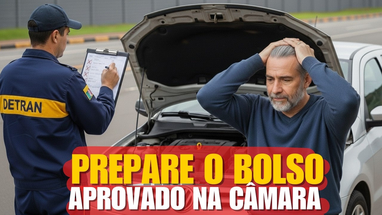 O GOLPE DA VISTORIA? Seu carro com mais de 5 anos vai PARAR? A NOVA REGRA que NINGUÉM ESPERAVA!