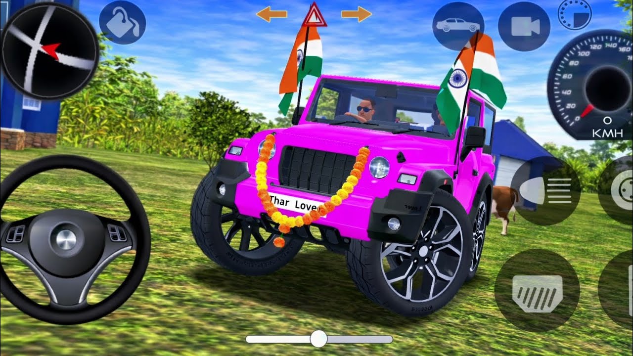 Modified Mahindra Thar Car Games: Indian Cars (Gadi Wala Game) - Car Game Android Gameplay 2026