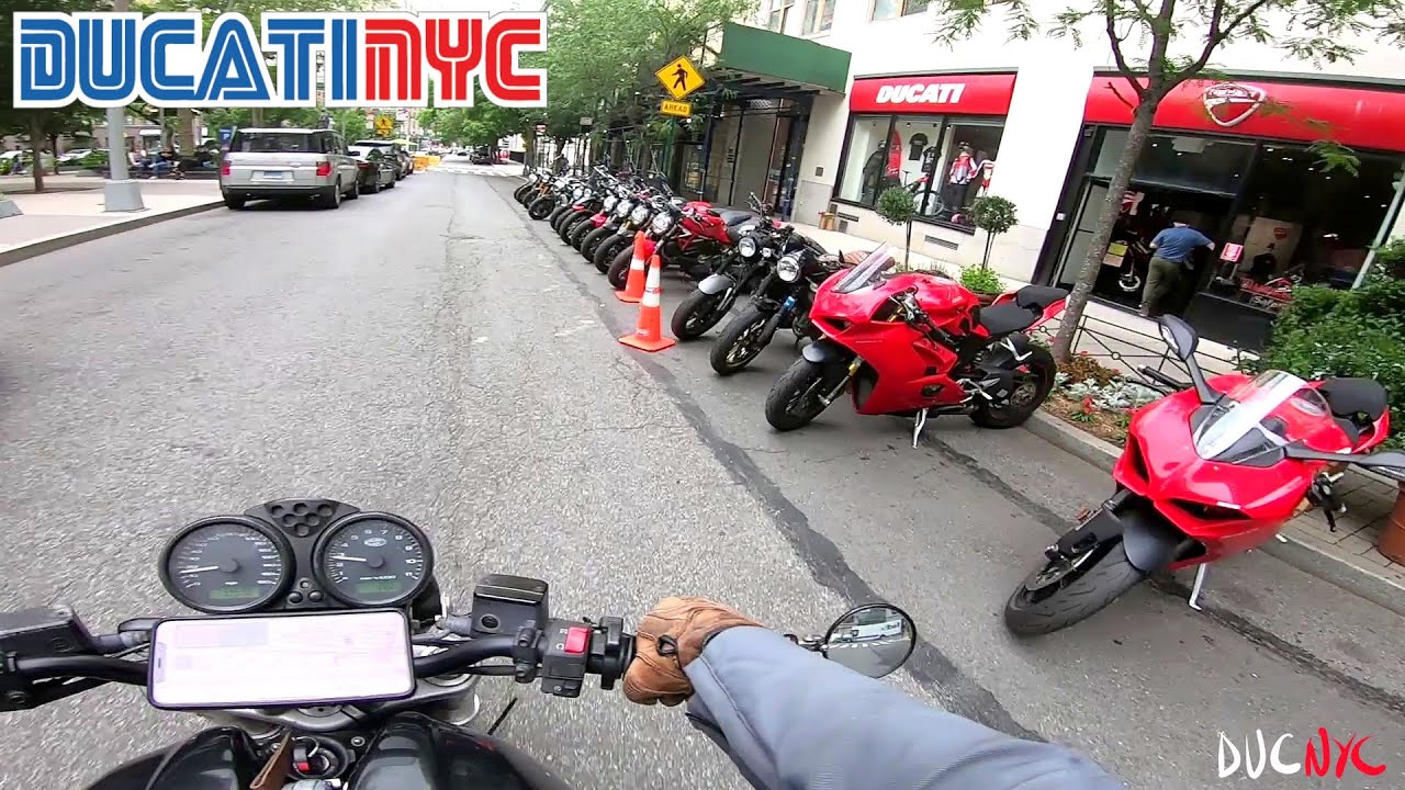 rapid ride to Ducati New York - Brooklyn to Manhattan Splits to see the NEW Monster v1473