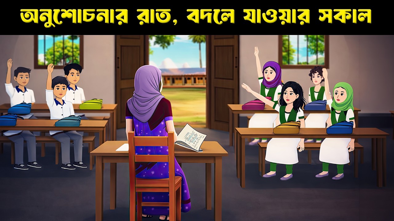 মিথ্যা রোজা থেকে সত্যের পথ | Bengali Islamic Story | Bangla Village Cartoon | Wahid Creation