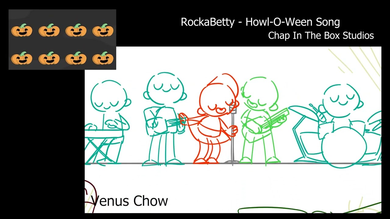 RockaBetty | Howl-O-Ween song | STORYBOARD