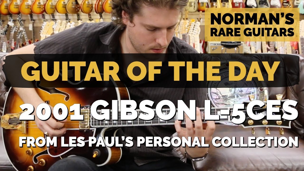 Guitar of the Day: 2001 Gibson L-5CES from Les Paul's Personal Collection | Norman's Rare Guitars