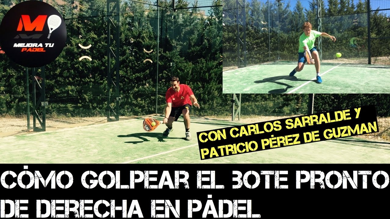 Cómo Golpear el Bote Pronto de Derecha en Pádel, #28