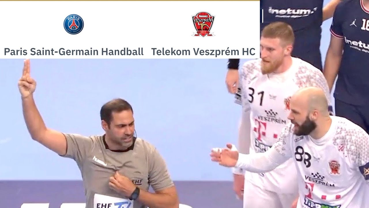 14 times | All 2 min suspension | Paris Saint-Germain vs Telekom Veszprem HC | 10.3.2022