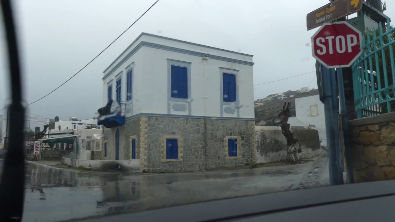 Driving around Leros - dio Liskaria Panagies Alinda patriarchy