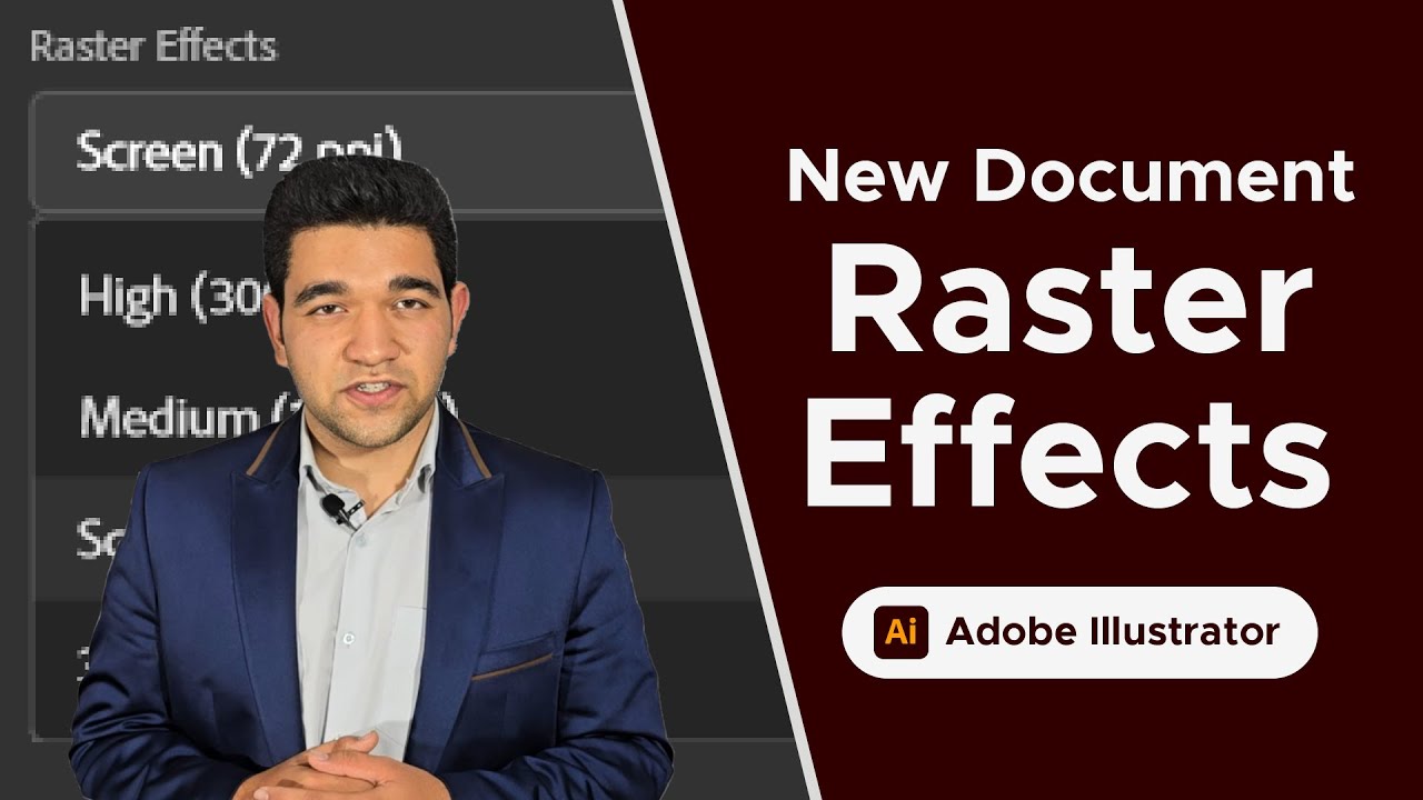 Illustrator Raster Effects Settings Explained (Resolution Tips)