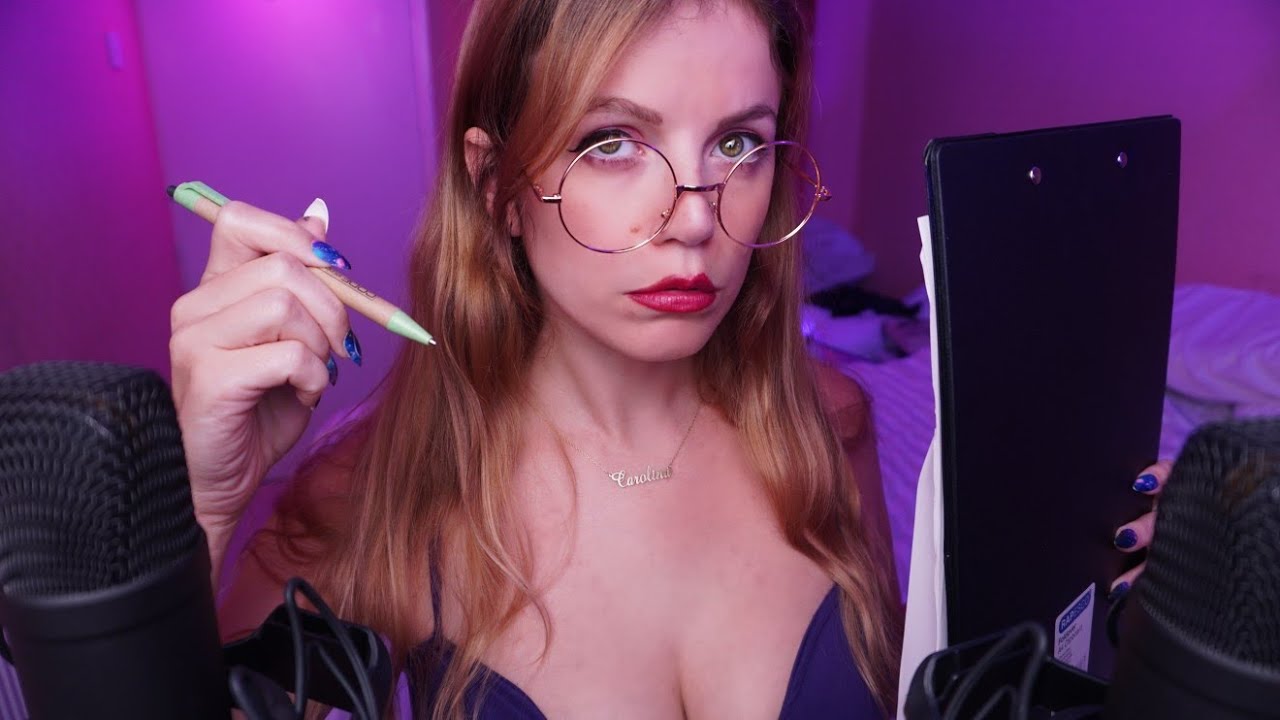 ASMR TE HAGO (muchas) PREGUNTAS (muy) EXTRAÑAS