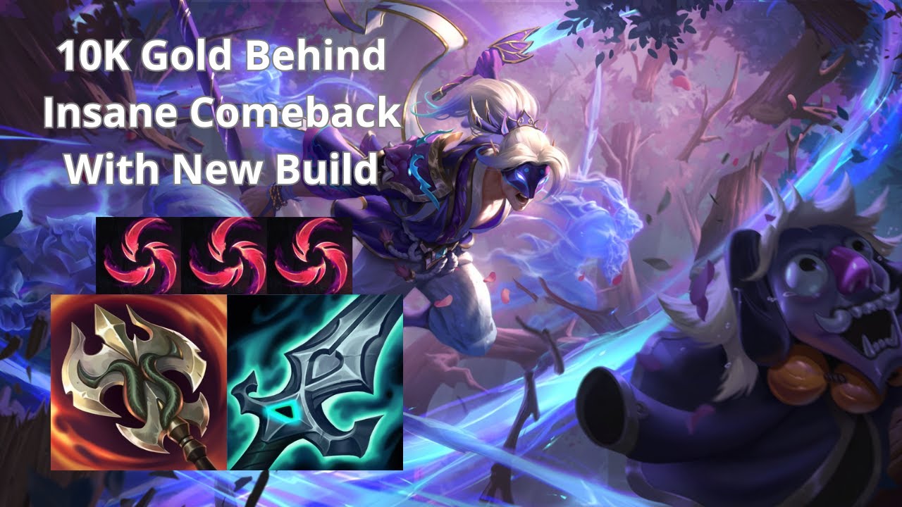 10K GOLD BEHIND INSANE COMEBACK WITH NEW BUILD