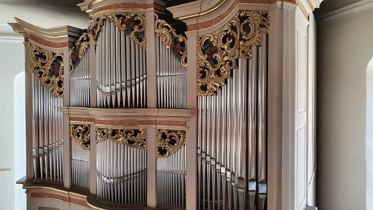 Matthias Grünert unterwegs | Triptis | Stadtkirche | Trampeli-Orgel | Böhm | Aria „Jesu, du bist...“