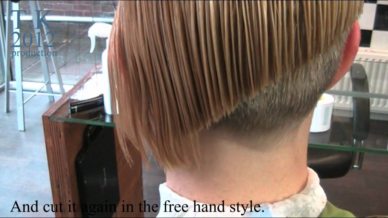 Yes I want my hair Short, Asymmetrical and Platinum Blonde !! by Theo Knoop 2012