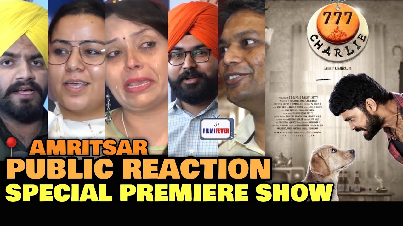 777 Charlie PUBLIC REVIEW | Amritsar Special Preview Show | Rakshit Shetty | 10th June Release