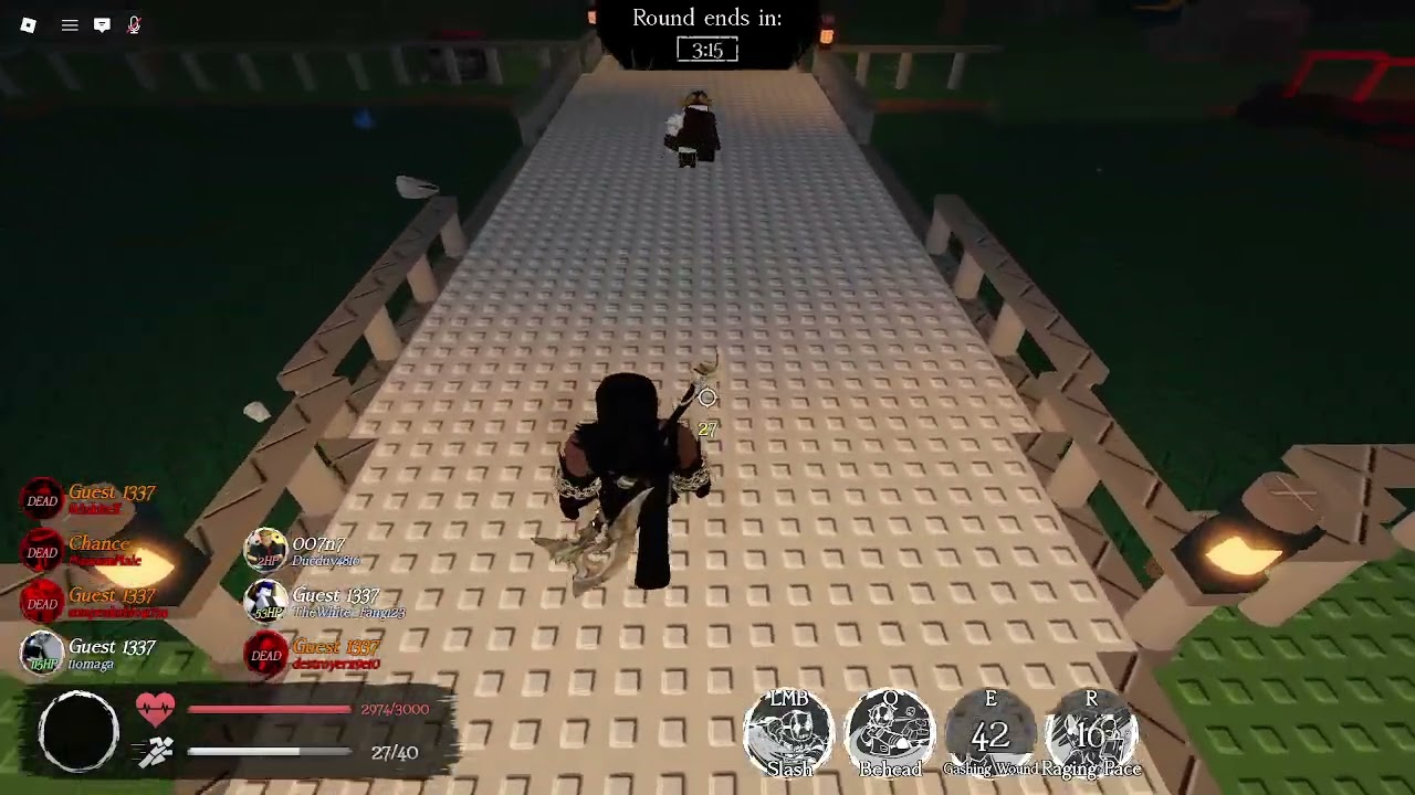 Roblox Forsaken Random Gameplay (Slasher) 119 (Friday 13th Buffs)
