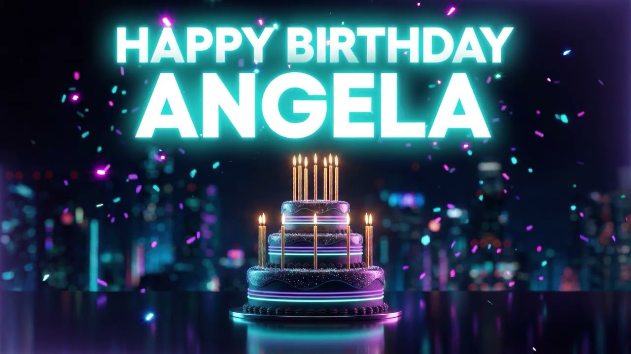 Happy Birthday Angela Song 🎂 The Original Melody