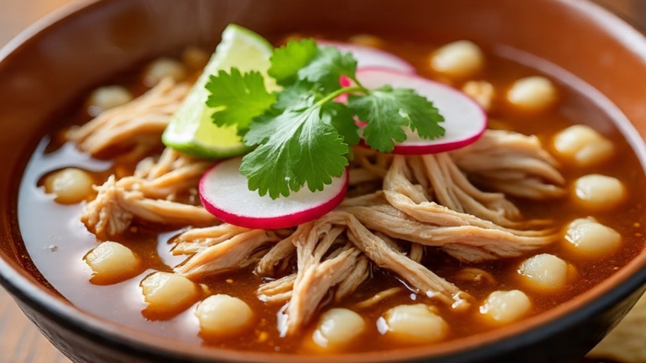 Chicken Pozole Recipe | Mexican Comfort Food