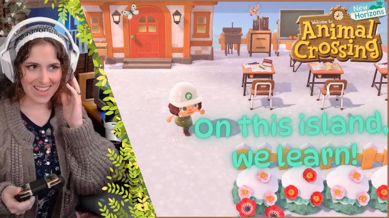 Biologist Plays Animal Crossing! This island needs more community spaces AND classrooms!