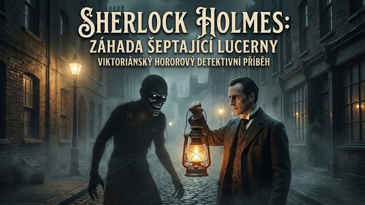 Sherlock Holmes: Šeptající lucerna | Viktoriánský hororový mysteriózní příběh.