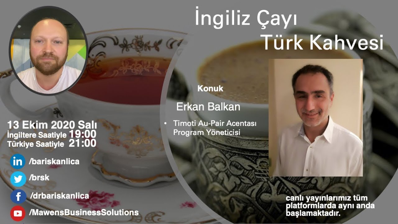 #YouTubeLive #CanlıYayın Bu akşam konuğum Timoti Au-Pair Acentası'ndan Erkan Balkan