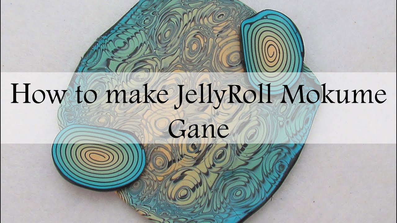 Polymer Clay Mokume Gane: JellyRoll Mokume Gane Tutorial