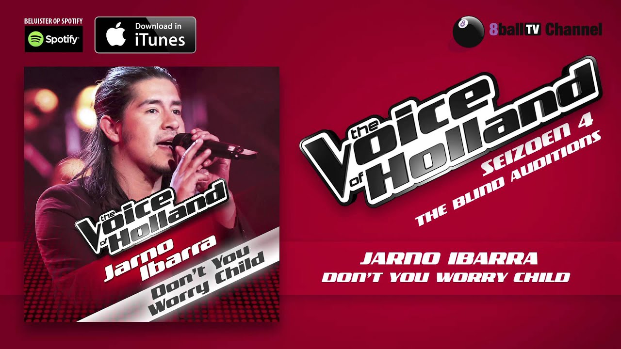 Jarno Ibarra - Don't You Worry Child (Official Audio of TVOH 4 The Blind Auditions)