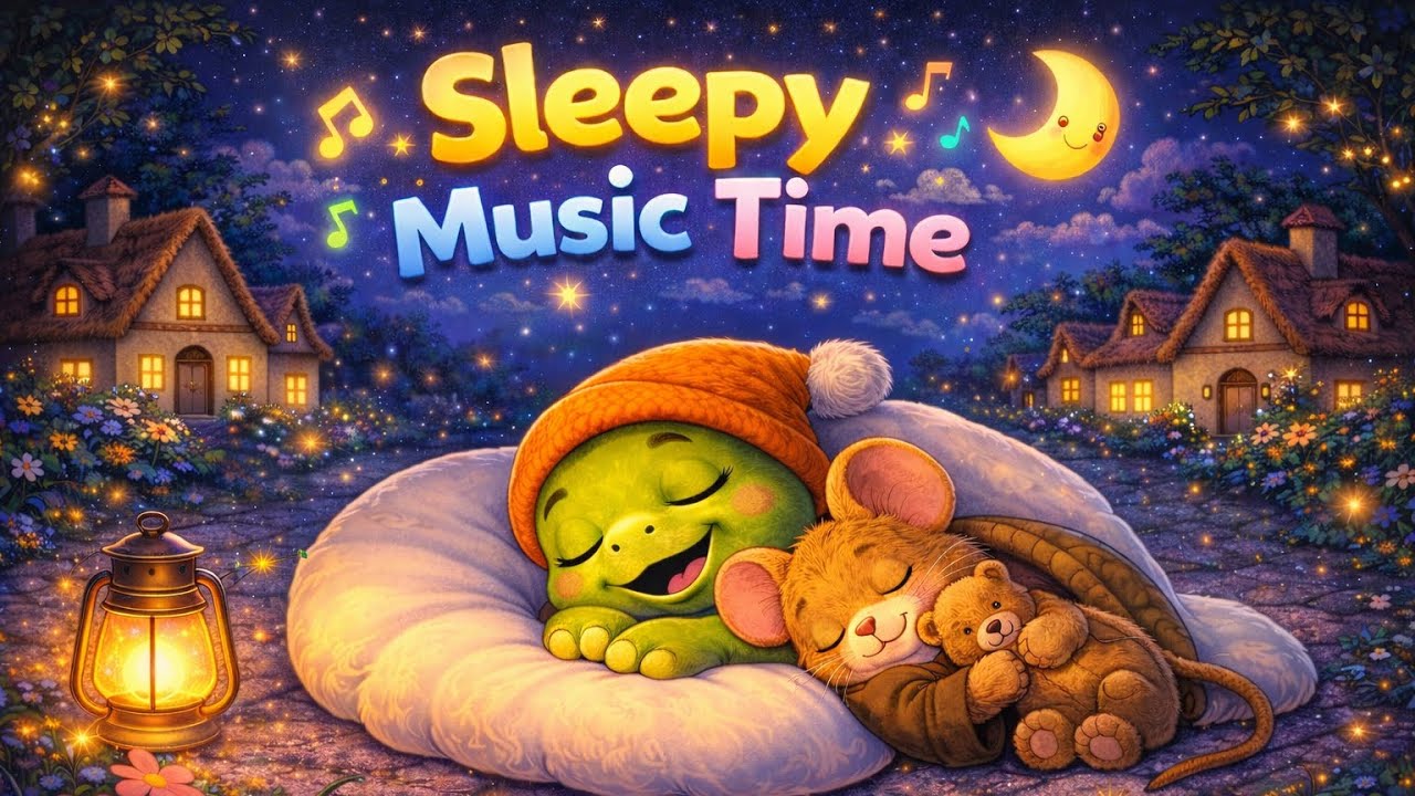 Tobin the Turtle’s Sleepy Lullaby | 30 Minutes of Calm Bedtime Music for Kids