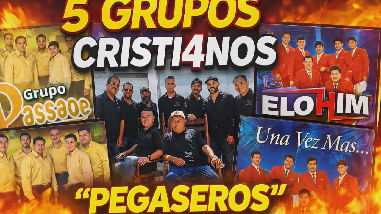 ✅✅ Les presentó a 5 grupos crist14nos “pegaseros” #musicagrupera #pegapega #emilioreina