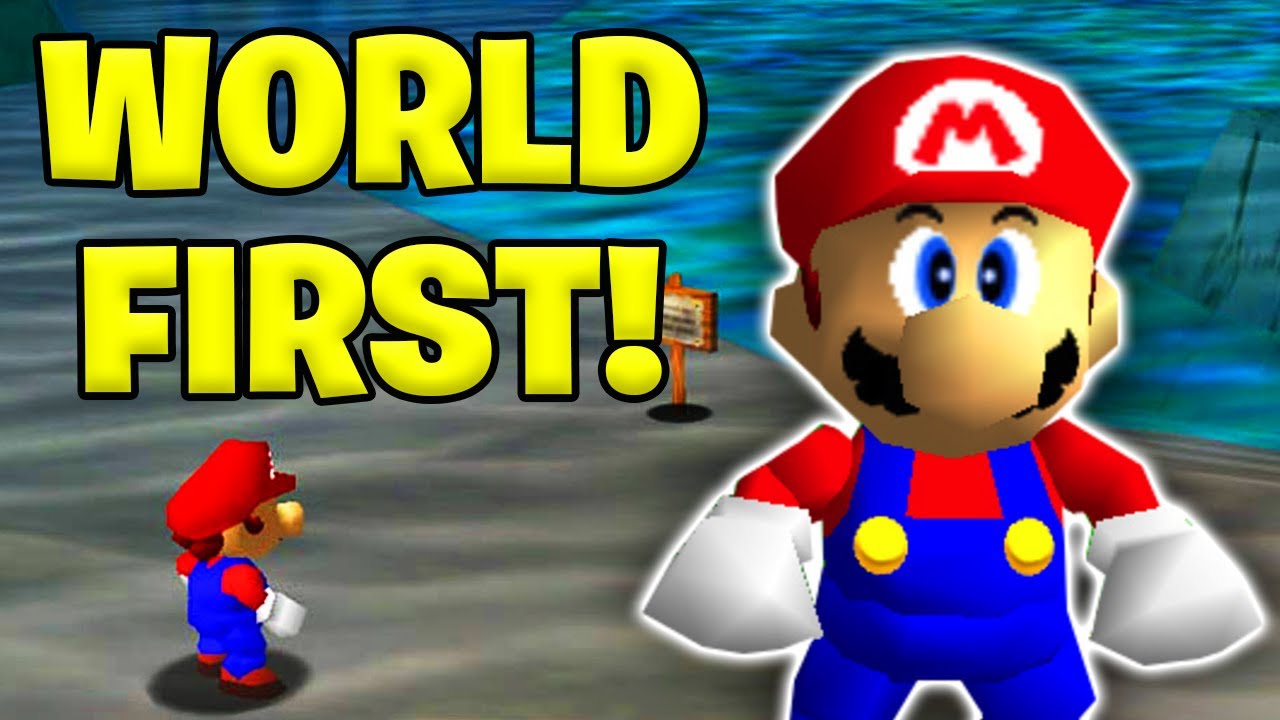 The Greatest Super Mario 64 Speedrun Ever Just Happened!