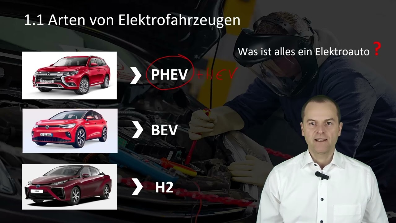 Welche Arten von Hochvolt-Fahrzeugen gibt es?