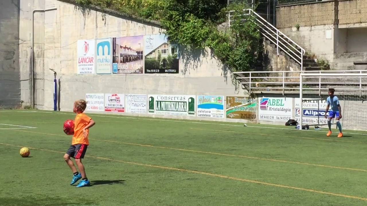 Entraînement en Espagne (Adrien Moncet, gardien de but), le 3 août 2016