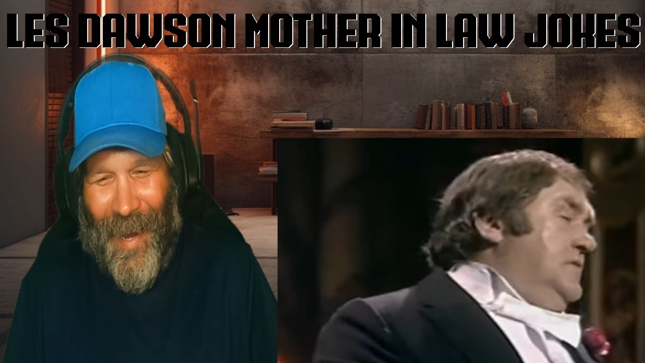 American Reacts to Les Dawson Mother in Law Jokes( Living with Mother In Law,  Shark, Oil Rig)