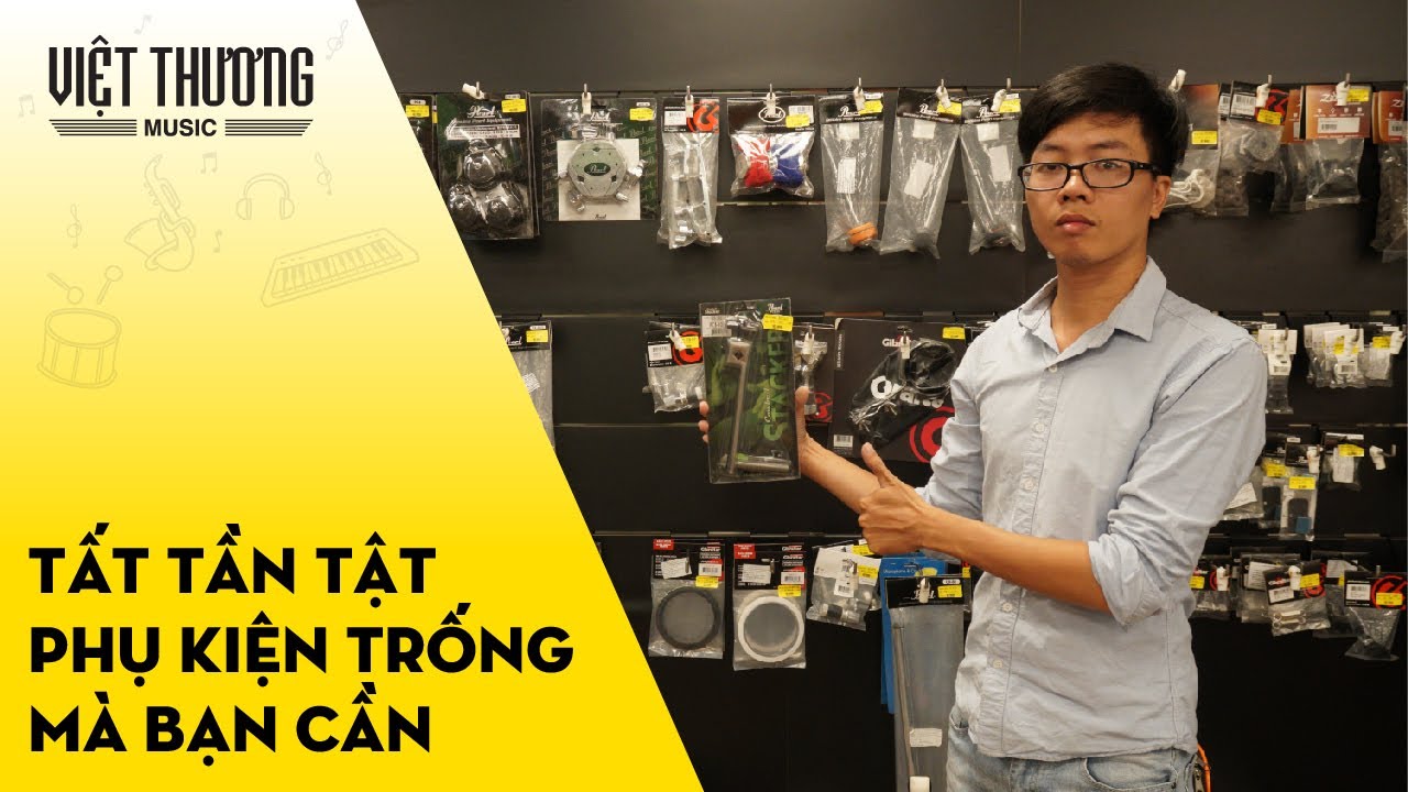 Tất tần tật phụ kiện trống mà bạn cần | Gibraltar, Pearl, Zildjian