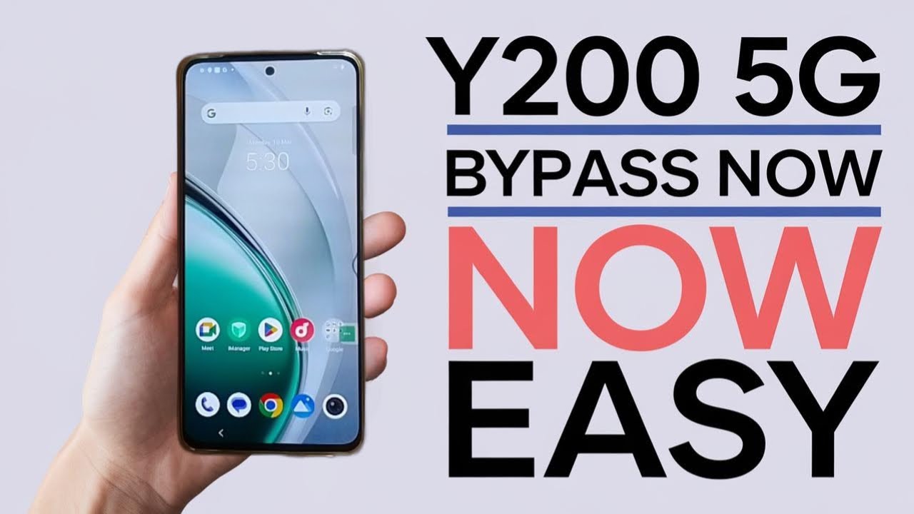 Vivo Y200 5G (v2425) frp bypass Android 14 | Easy Method
