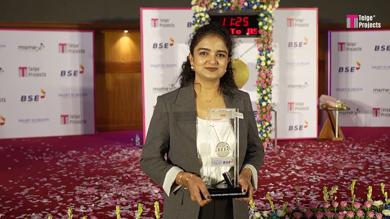 IPO Listing Day Celebration | Telge Projects Achieves a New Milestone