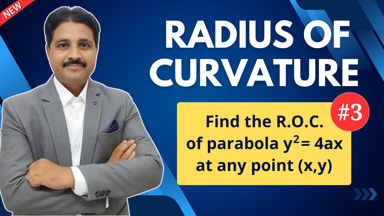RADIUS OF CURVATURE SOLVED PROBLEM 3 | DIFFERENTIAL CALCULUS @TIKLE'S ACADEMY