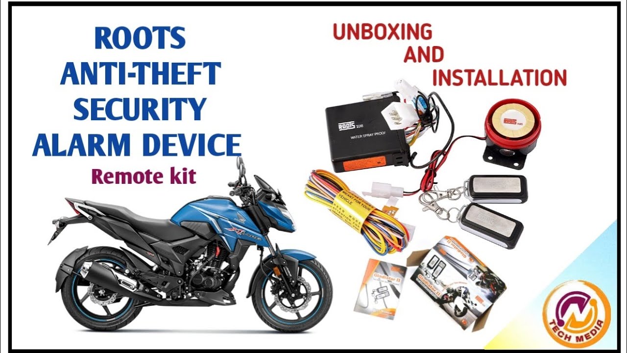 How to install Security system/Roots Remote control kit all bikes