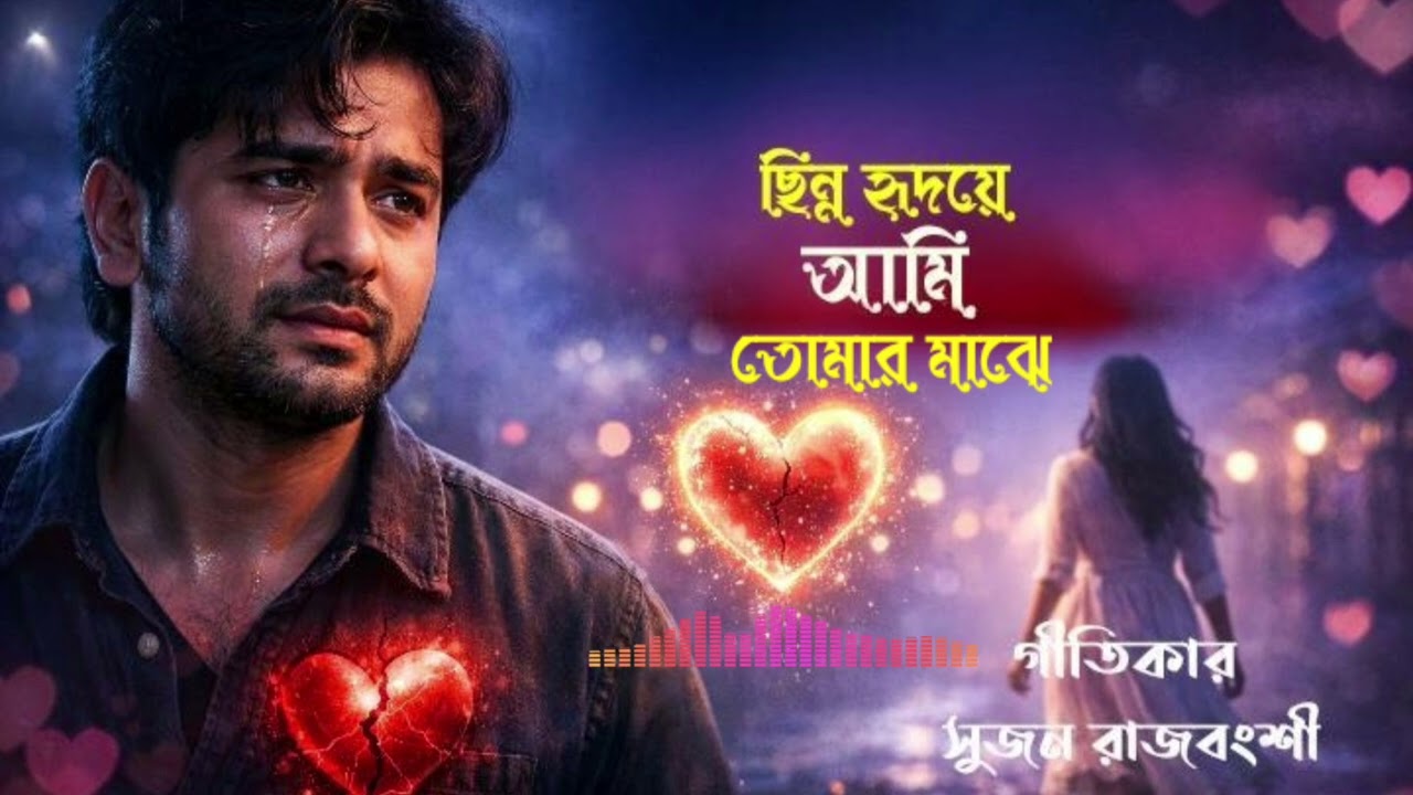 গান - ছিন্ন হৃদয়ে আমি তোমার মাঝে | Chinno Ridoye Ami Tumar Maje | Sujan Music Lyrics