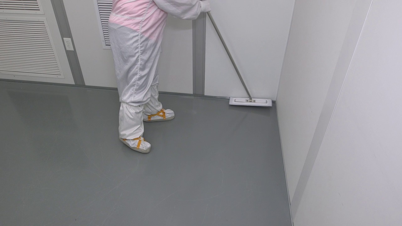 Cleaning Cleanroom Floors